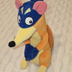 Gund Dora the Explorer Swiper the Fox 9-inch Plush Stuffed Animal 2001 Vintage